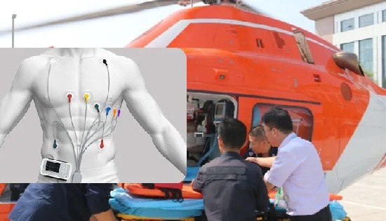 经典案例 | 乐普心安宝助力航空救援，为患者开辟一条及时救治的“绿色通道”！