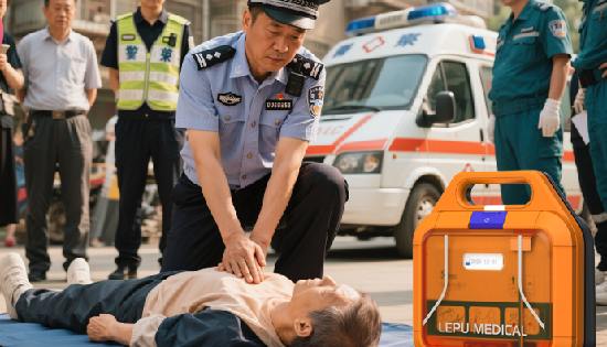 AED正成为公安一线“标配”生命守护装备