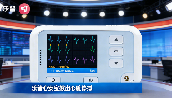 乐普心安宝登权威媒体！32岁博主嘴唇发紫，动态心电监测揪出3秒心脏停搏~